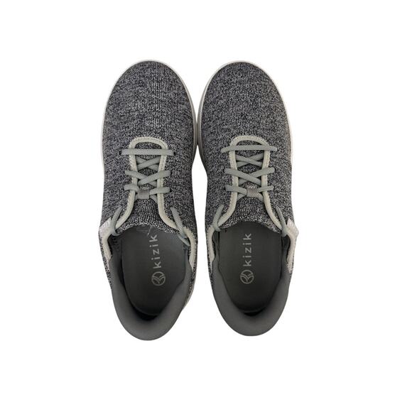 KIZIK Shoes Madrid Eco Knit Gray Sneakers Size Men's 9 / Women's 10.5 - Picture 5 of 6
